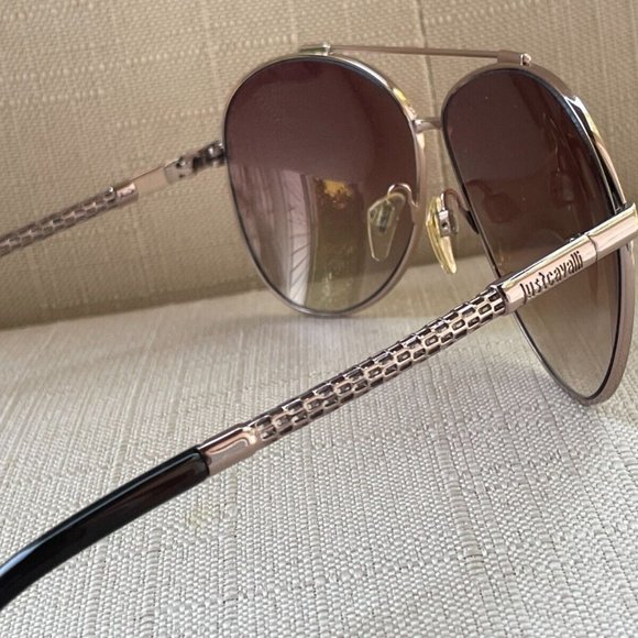 Just Cavalli Women Sunglasses Gold Tone JC628C 61[]11 135 Design in USA main image 12
